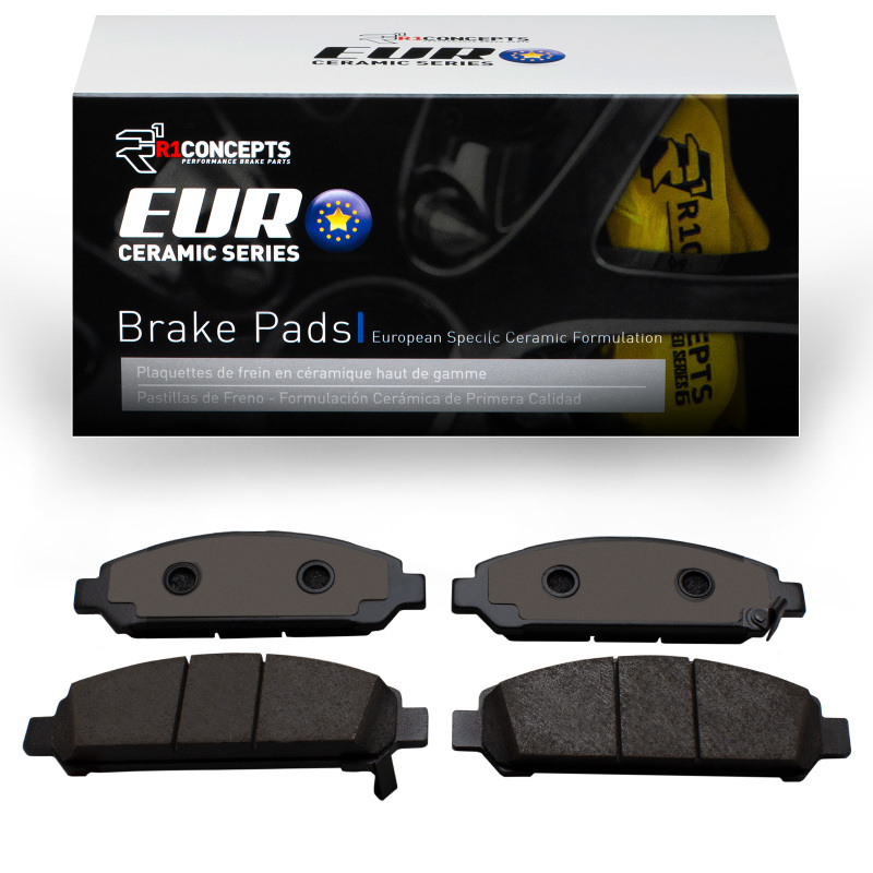 Toyota Venza Brake Pads - Front - R1 Concepts - Euro Ceramic - `09-`15